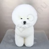 Kép 2/3 - MODEL KUTYA - cserélhető műszőr TEST + FEJ - Bichon Frisé