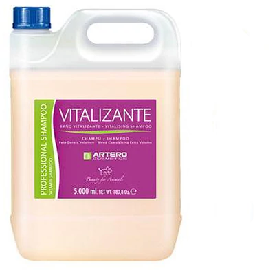 VITALIZANTE - kutya sampon, rövid szőrre, érzékeny bőrre – ARTERO (5 liter)