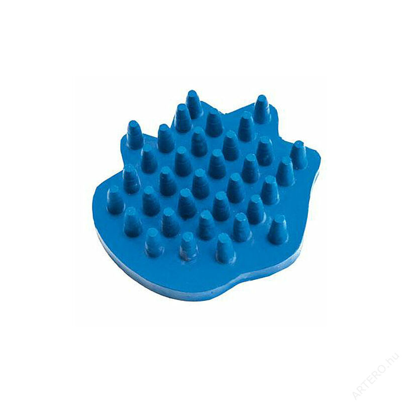 SAMPONOZÓ, fürdető gumi kefe (kék, ritka fogú) - ARTERO