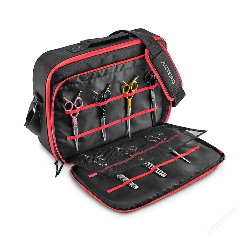 SZERSZÁM TÁSKA - fekete/piros