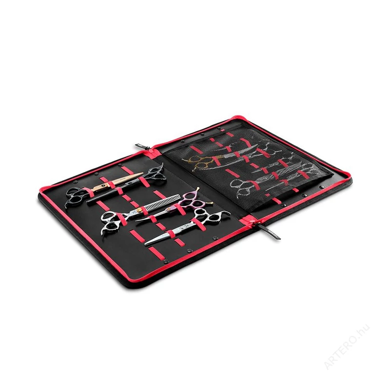 OLLÓ TARTÓ - fekete/piros