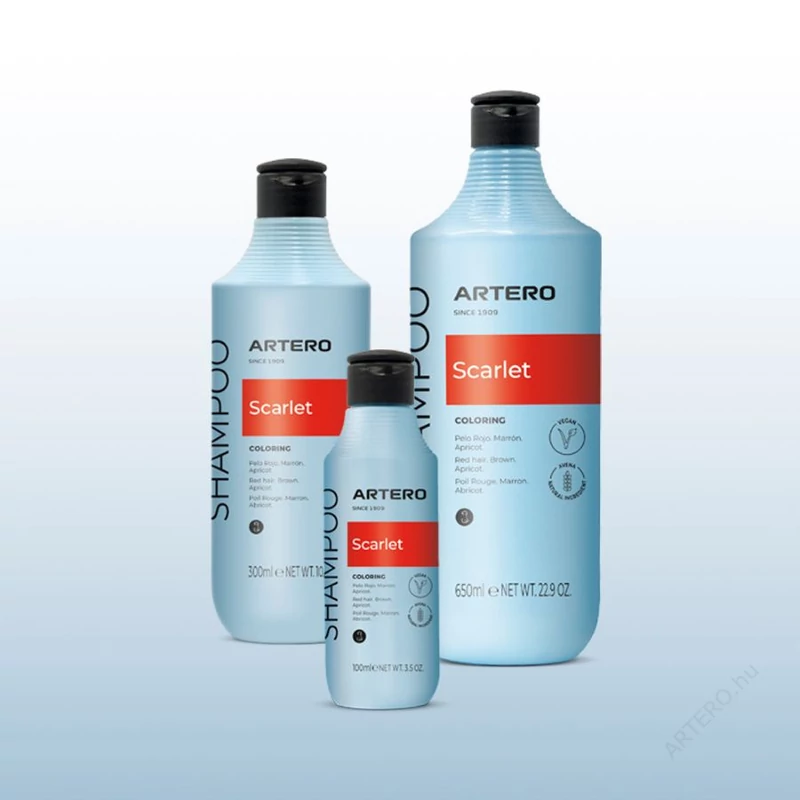 SCARLET - kutya sampon, barna és vörös szőrre (300 ml)